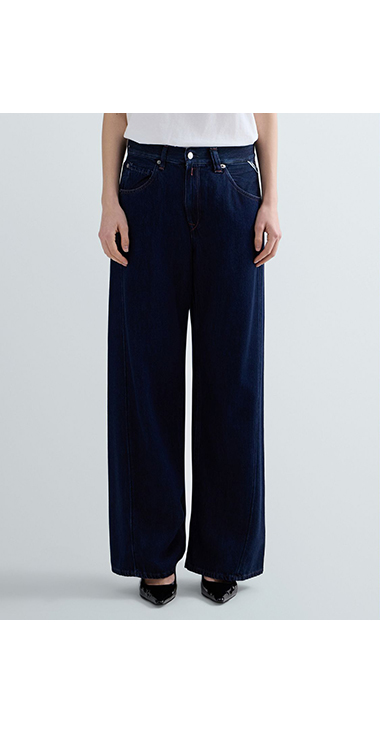 バギーフィットNARJA インディゴデニム